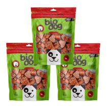 3x Petisco Biodog Gourmet Love Bits 100g