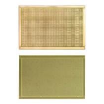 3X Placa Fenolite 10x15 Furada Pd5 Ilha kit c/ 3 placas