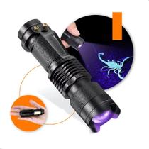 3X Polaris Shop Lanterna Uv Led T6 Ultravioleta Luz Negra Ro