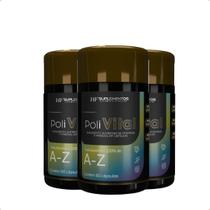 3X Polivital A-Z 60 Caps Hf Suplementos
