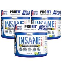 3x Pré-treino Insane Explosion 200g - Profit