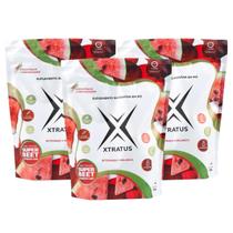 3x Pre Treino Super Beet Nitrato 400 Xtratus Melancia 300g
