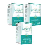 3x Prebi 3 Fibras - Natunéctar- 60 cápsulas