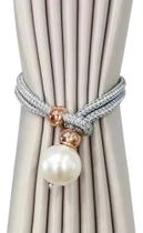 3X Presilha De Cortina Par Prendedor Enfeite Decoração Sala