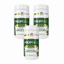 3x Própolis Verde 500 Mg - 120 Caps. - Apisvida