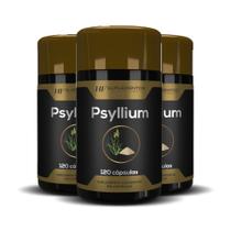 3x psyllium 120 cápsulas hf suplementos