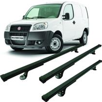 3x Rack Teto Roca Bagag Fiat Doblo Cargo Furgão 10/ 21 187-3