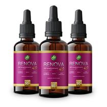 3x Renova 40 Gotas 30 Ml Original