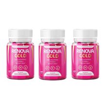 3x Renova Gold 180 Cápsulas Original Natural 3x Renova Gold 180 Cápsulas Original Natural
