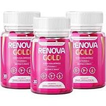 3x Renova Gold 180 Cápsulas Original