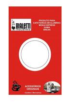 3x Reparo Anel Borracha Bialetti Vedação Moka Express 9 xíc