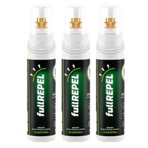 3x Repelente Spray Adulto Fullrepel Icaridina 100ml Proteção