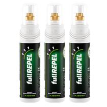 3X Repelente Spray Adulto Fullrepel Icaridina 100Ml Proteção