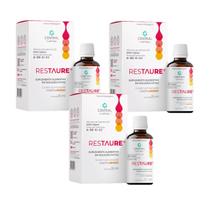 3x Restaure Central Nutrition 15ml- Vitamina A- D3- E- K2