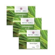 3X Sabonete de Lemongrass e Abacate - Phytoterapica