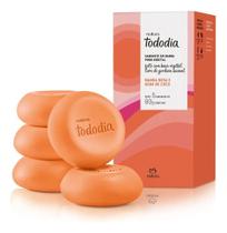 3X Sabonete Natura Tododia Manga Rosa E Água De Coco