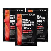 3x Sache Whey Protein Concentrado Dux Neutro 30g