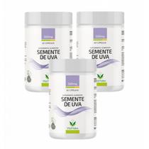 3x Semente De Uva- Vital Natus- 60 Cápsulas 3x Semente De Uva- Vital Natus- 60 Cápsulas