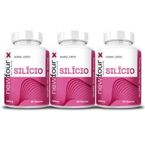 3x Silício Orgânico 180 Cápsulas 500mg - New Four