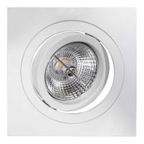 3x Spot Ecco Quadrado Rente Embutir Gu10 P/ Ar70 Bella St1842