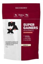 3X Super Gainers 3Kg Max Titanium Sabor Baunilha