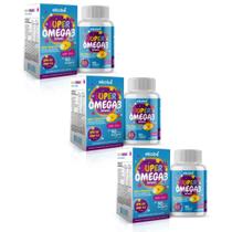 3x Super Ômega 3 Infantil 90 Caps Ekobé 3x Super Ômega 3 Infantil 90 Caps Ekobé