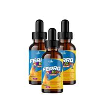 3x Suplemento Ferro Kids 30ml Celiv