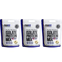 3x Suplemento Profit Isolate Protein Mix Baunilha 1,8kg 3x Suplemento Profit Isolate Protein Mix Baunilha 1,8kg