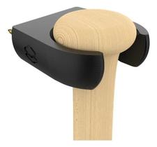 3X Suporte De Parede Preto Para Taco De Baseball Beisebol Pe