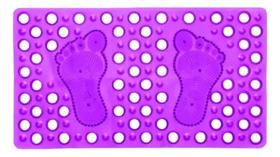 3X Tapete De Box Antiderrapante Banheiro Retangular Massagea 3X Tapete De Box Antiderrapante Banheiro Retangular Massagea