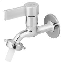 3X Torneira Para Jardim Área De Serviço Tanque Cromada Em Me