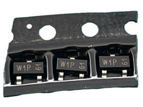 3x Transistor 2n2222a = Pmbt2222a = W1p 75v Smd Philips 3x Transistor 2n2222a = Pmbt2222a = W1p 75v Smd Philips