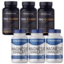 3x Trio Cardio + 3x Magnésio Dimalato - Nutrigenes