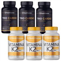 3x Trio Cardio + 3x Vitamina K2 - MK-7 - Nutrigenes