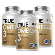 3x True Ômega 3 EPA 840mg DHA 520mg True Source 180 Cápsulas