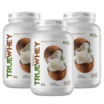 3x True Whey Protein True Source Coconut Ice Cream 837g