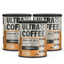 3x Ultra Coffee Plant Power Caramelo 220g