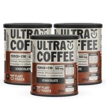 3x Ultra Coffee Plant Power Chocolate 220g