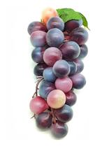 3x Uvas Artificiais Cachos Grandes De Plásticos Cores