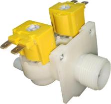 3X Válvula Entrada Água Dupla 127V Lavadoras Brastemp Consul 3X Válvula Entrada Água Dupla 127V Lavadoras Brastemp Consul
