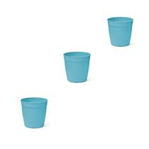 3X Vaso Aquarela 1,5 (0,25L) Azul NUTRIPLAN