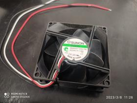 3x Ventoinha 80x80x25mm 24v 1,8w 3 Fios Rolamento 3200rpm