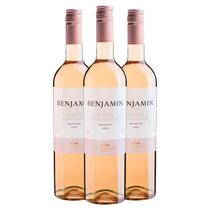 3X Vinho Argentino Benjamin Nieto Rosé Suave 750Ml