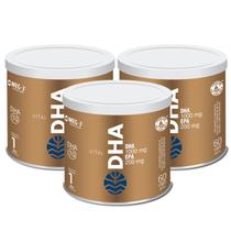 3x Vital Dha 1000mg Epa 200mg 60 Cápsulas 3x Vital Dha 1000mg Epa 200mg 60 Cápsulas