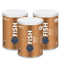 3x Vital Fish EPA 1189mg e DHA 462 mg 120 Cápsulas