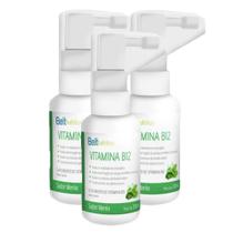 3x Vitamina B12-Belt Nutrition-Spray-Sabor Menta