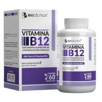 3x Vitamina B12 (Metilcobalamina) 180 Cápsulas - Biocêutica
