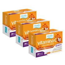 3x Vitamina C 1000mg Liberação Prolongada Equaliv 30 Cápsulas