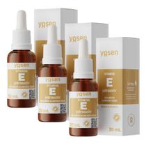 3x Vitamina E Tocofenol Ydrosolv Yosen 30ml 3x Vitamina E Tocofenol Ydrosolv Yosen 30ml