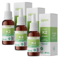 3x Vitamina K2 Menaquinona Ydrosolv Yosen 30ml